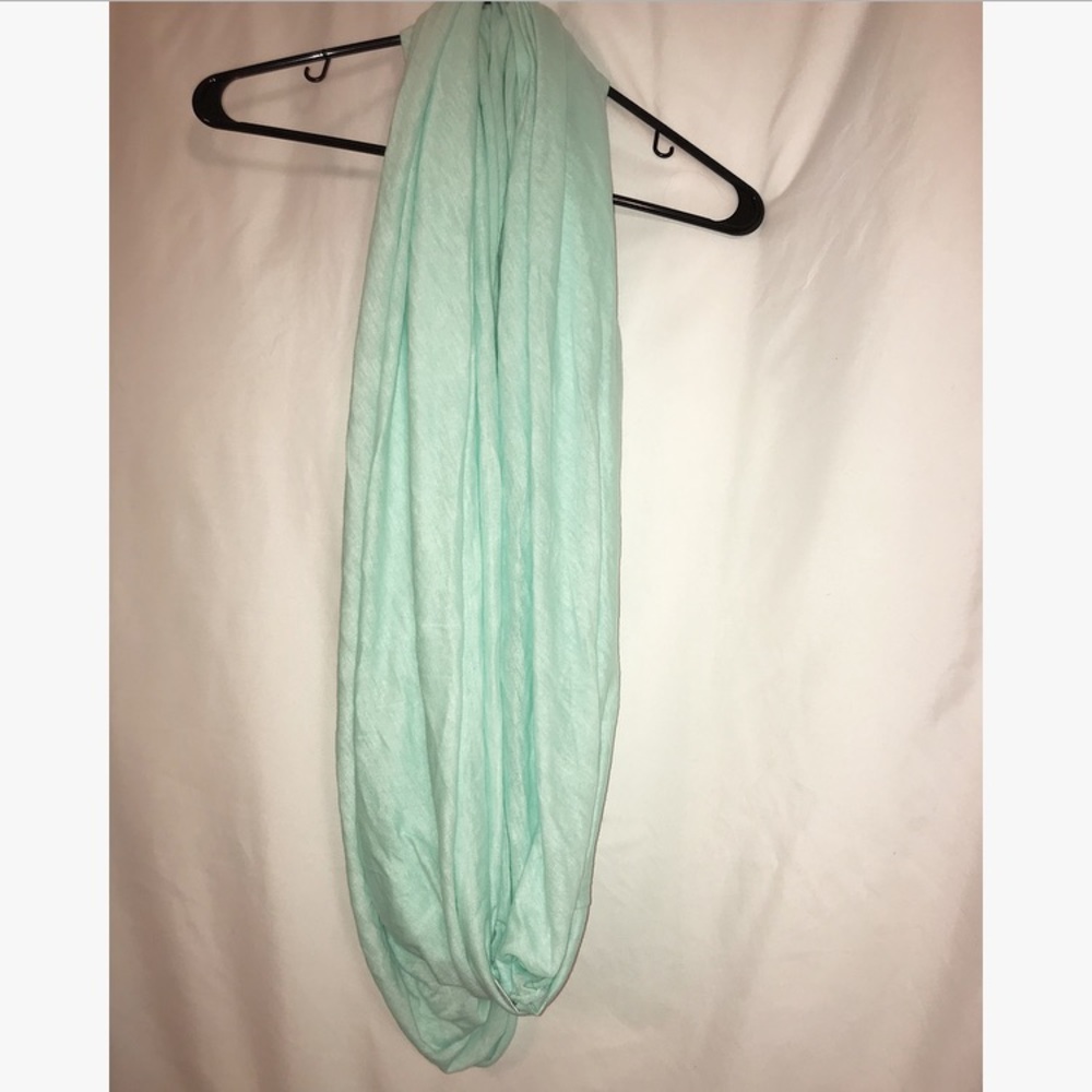 Teal scarf